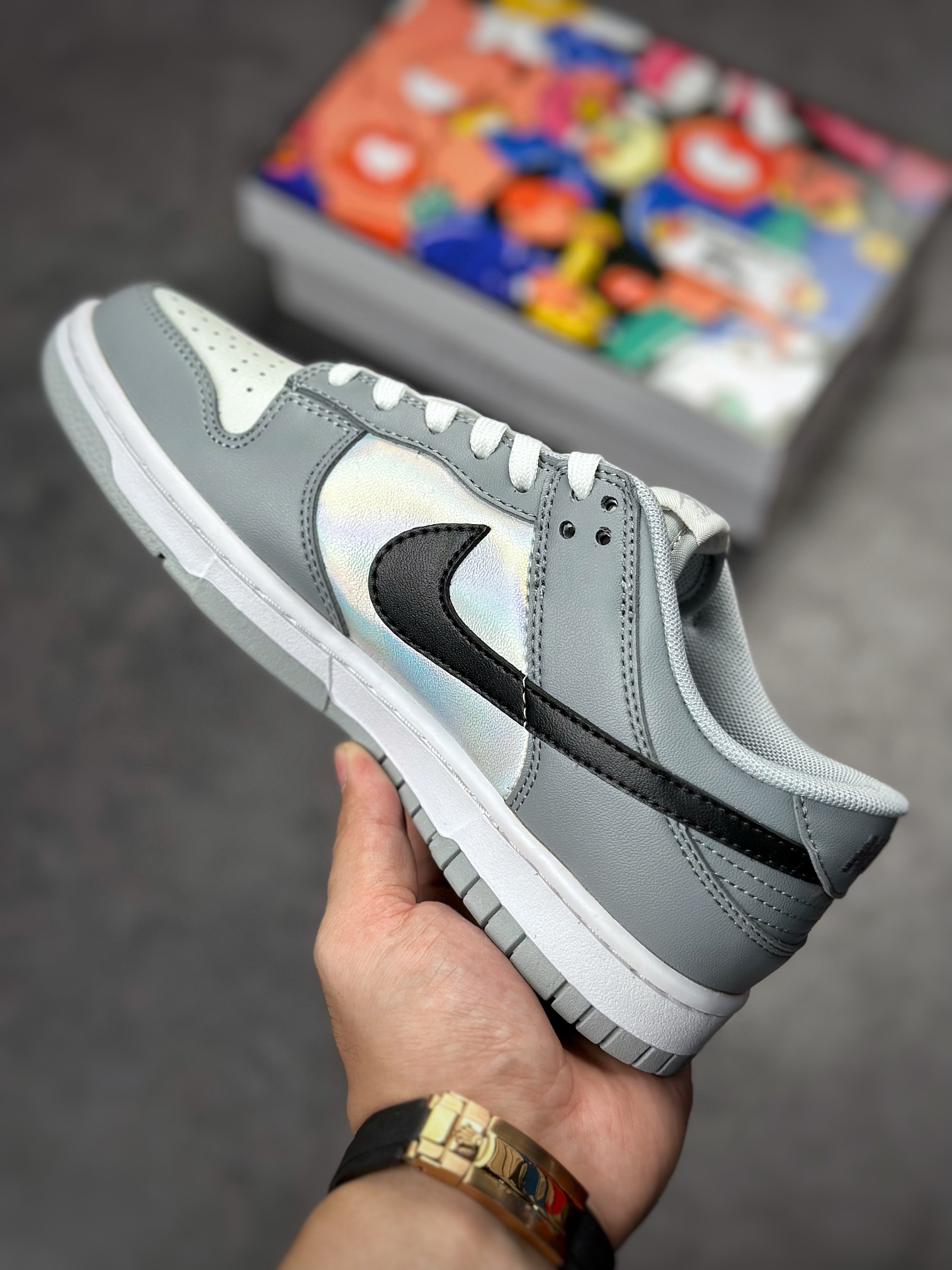 280 Nike Dunk SB Low 定制配色 外星人灰黑 CV0811-020