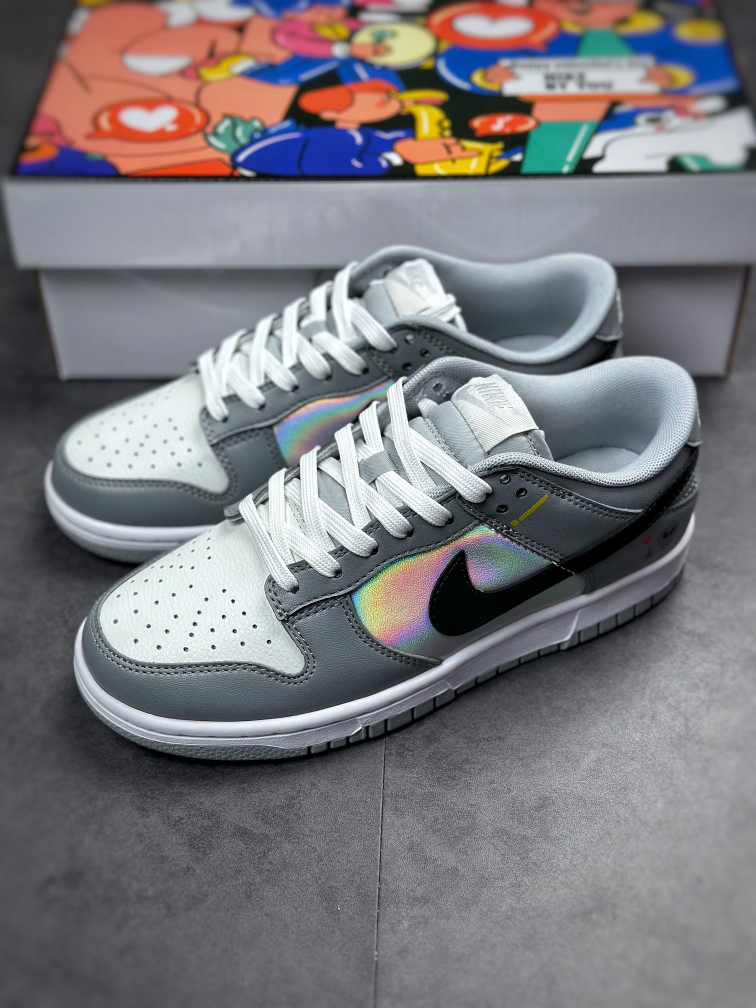 280 Nike Dunk SB Low 定制配色 外星人灰黑 CV0811-020