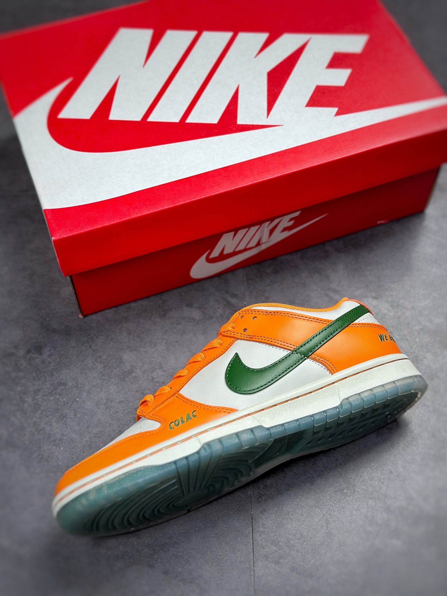 360 Florida A&M x Nike Dunk Low "COLAC" 白绿橙 DR6188-800