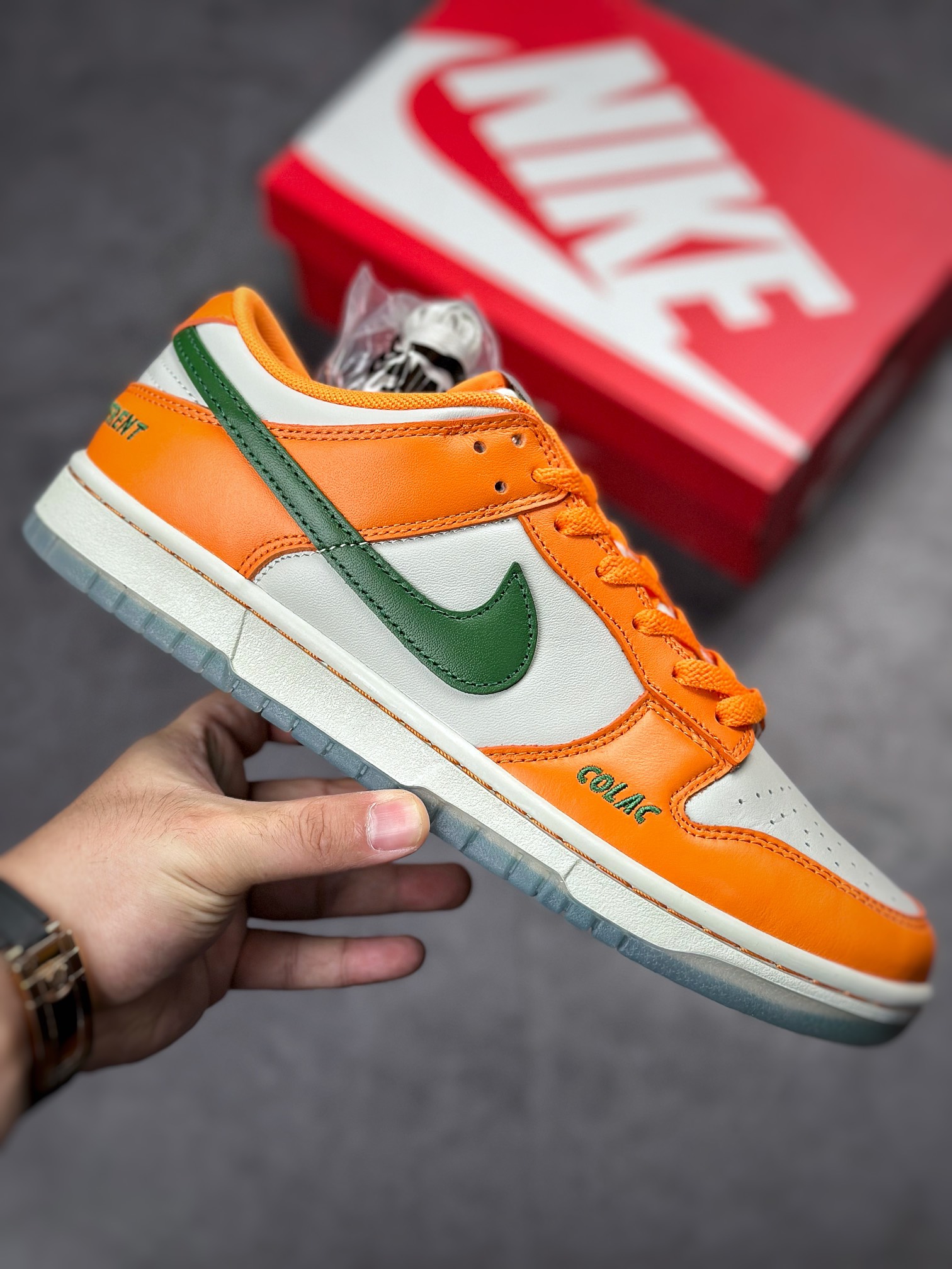 360 Florida A&M x Nike Dunk Low "COLAC" 白绿橙 DR6188-800