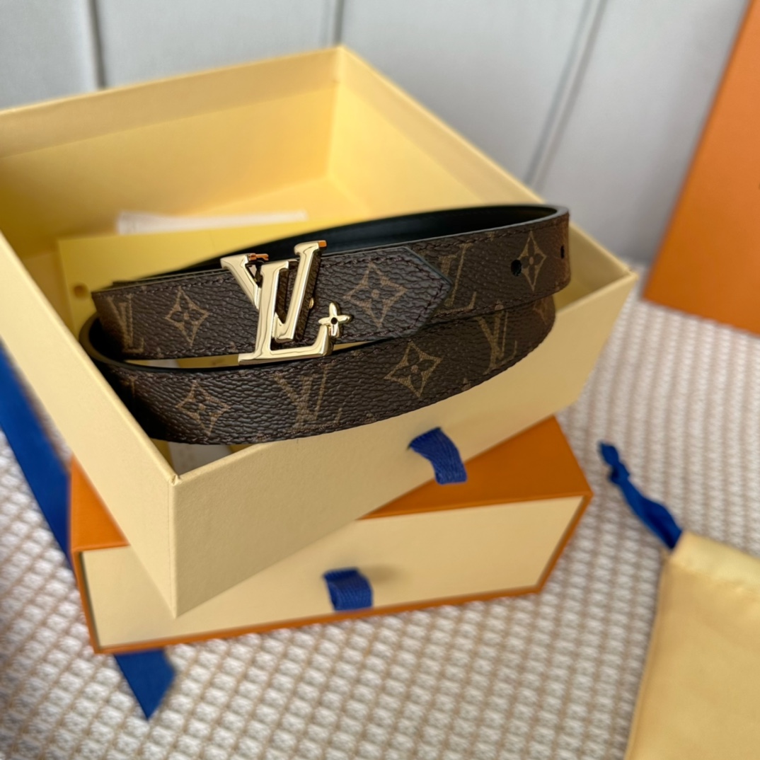 Louis Vuitton Belts Women Calfskin Cowhide