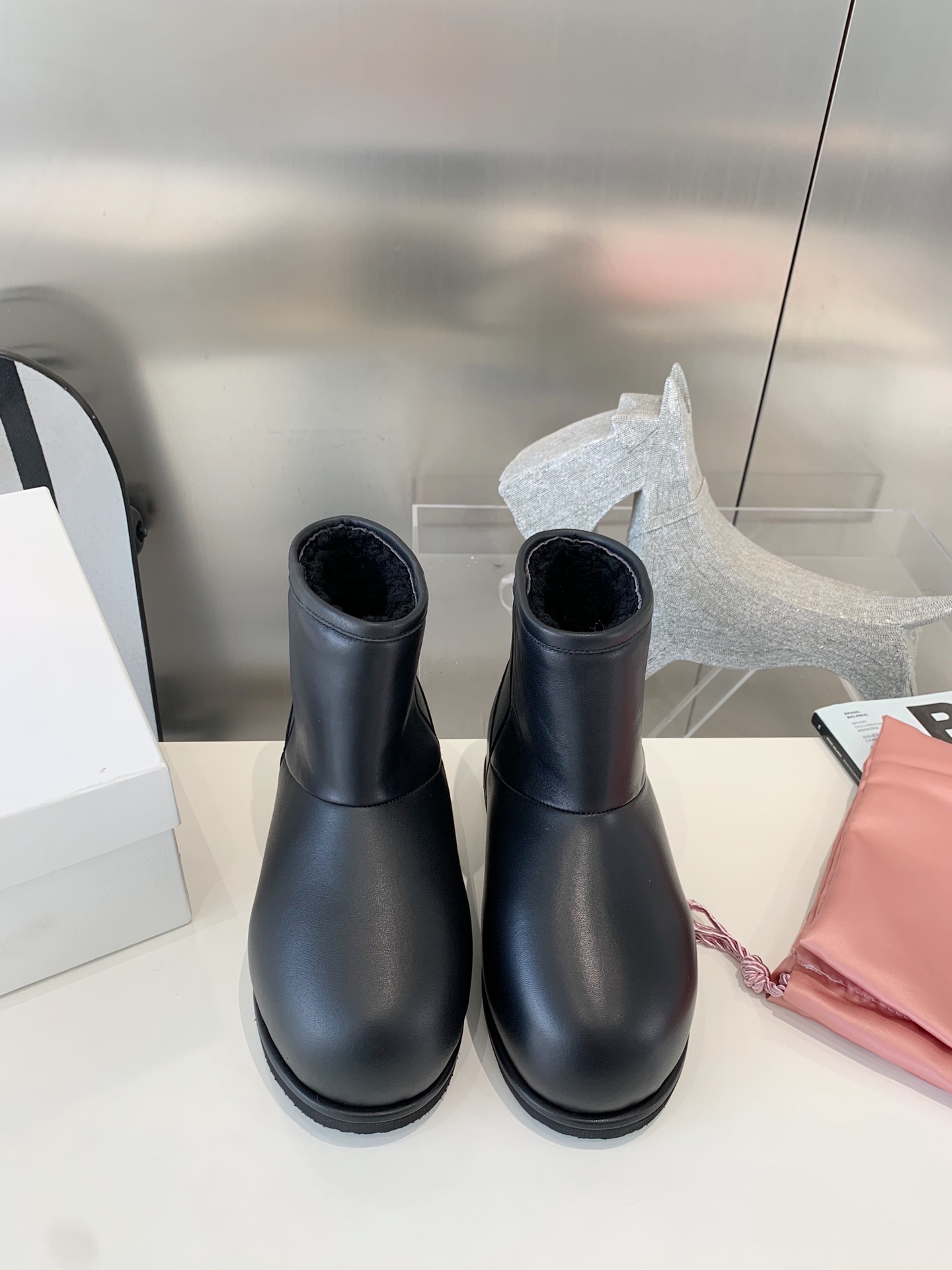 Amina Muaddi Snow Boots: Level 975 Substitute with Exclusive Power