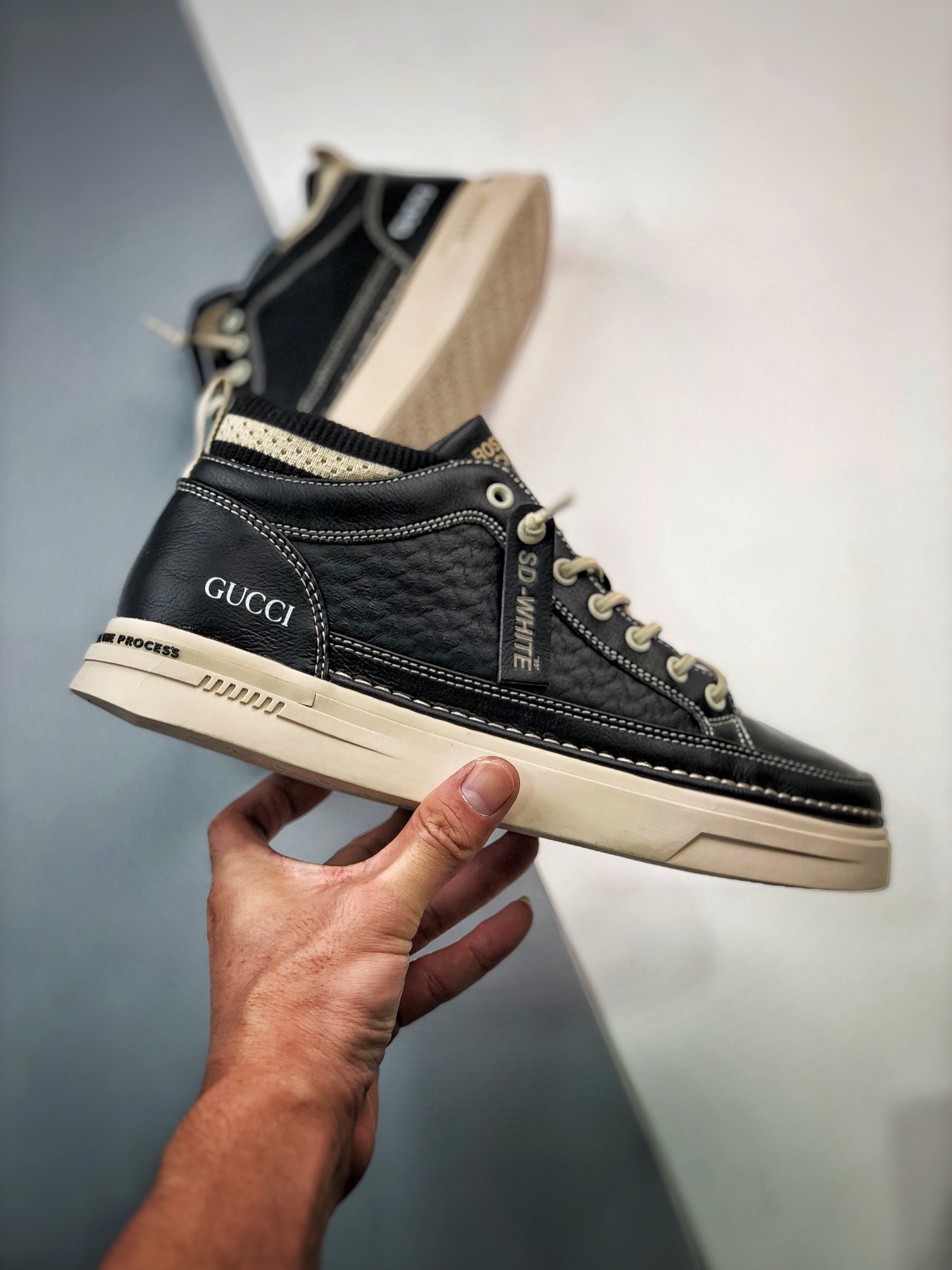 G family retro mid-top Martin boots 22ss autumn and winter new style