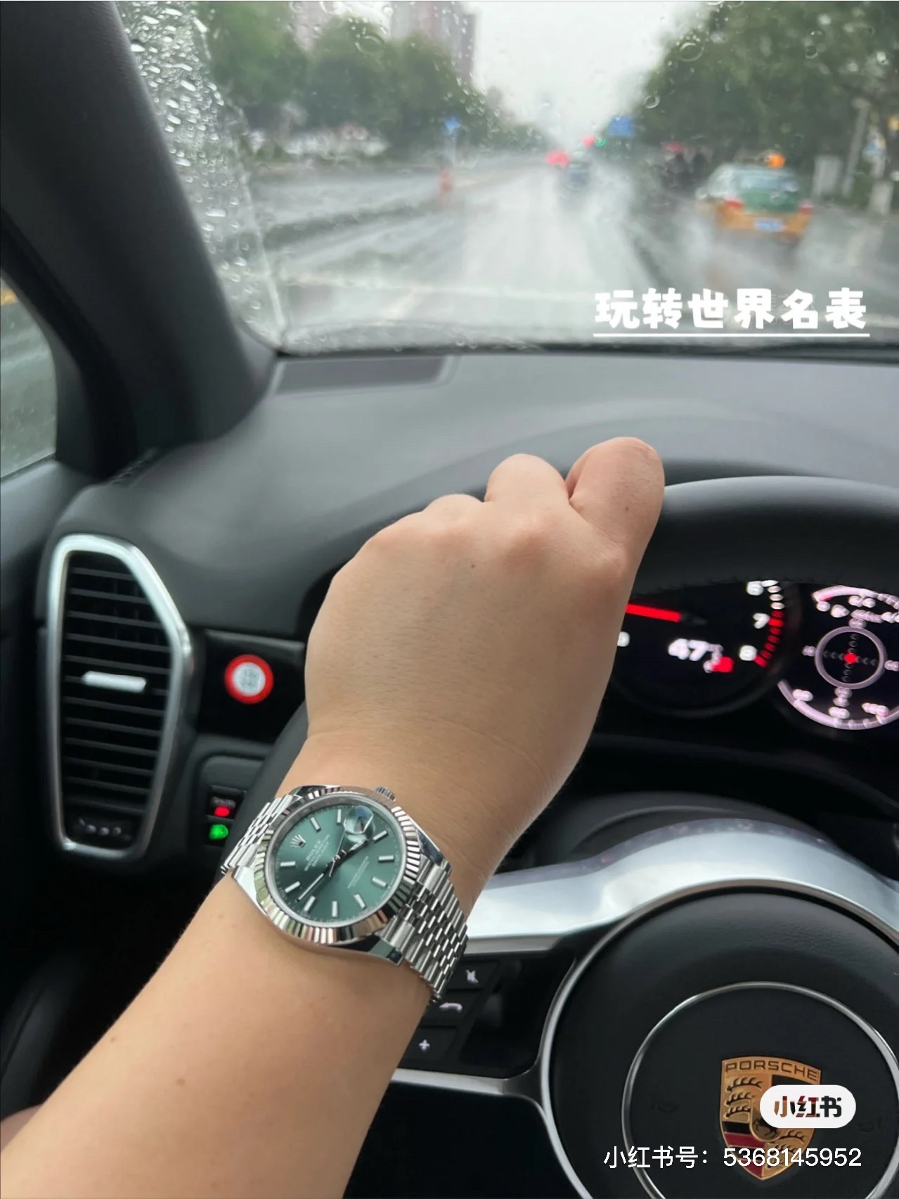 NO:391186,Rolex Log 41mm latest 'mint green' plaid blue' effect!,,rolex19860909劳力士日志41mm最新款“薄荷绿”格子蓝”上手效果！,,rolex,Watch