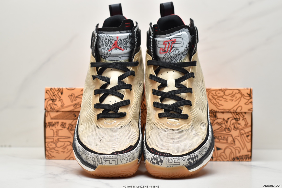 270 Nike Air Jordan XXXVII Zion PF AJ37代中帮镂空缓震科技休闲运动篮球鞋 DZ0812-200