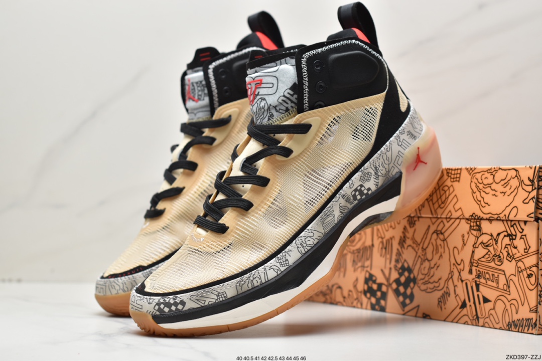 270 Nike Air Jordan XXXVII Zion PF AJ37代中帮镂空缓震科技休闲运动篮球鞋 DZ0812-200