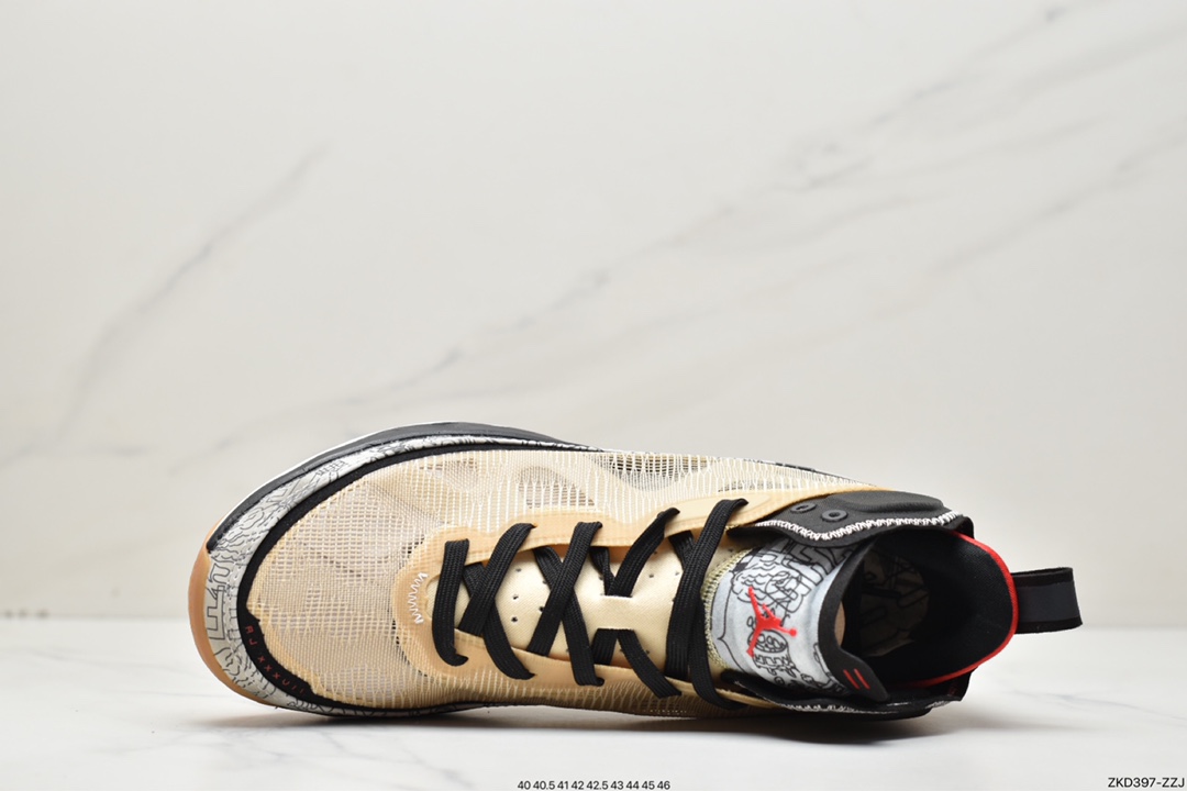 270 Nike Air Jordan XXXVII Zion PF AJ37代中帮镂空缓震科技休闲运动篮球鞋 DZ0812-200