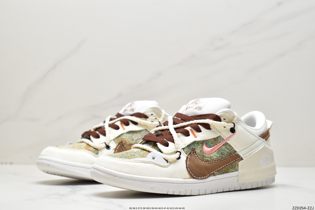 250 耐克Nike Wmns Dunk Low Disrupt 2”Mint Green/Beige”轻量扣篮破坏二代DH4402-100