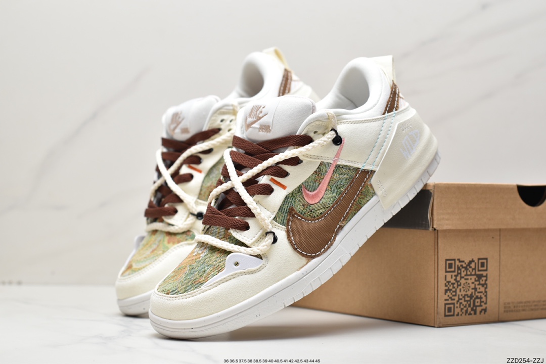 250 耐克Nike Wmns Dunk Low Disrupt 2”Mint Green/Beige”轻量扣篮破坏二代DH4402-100