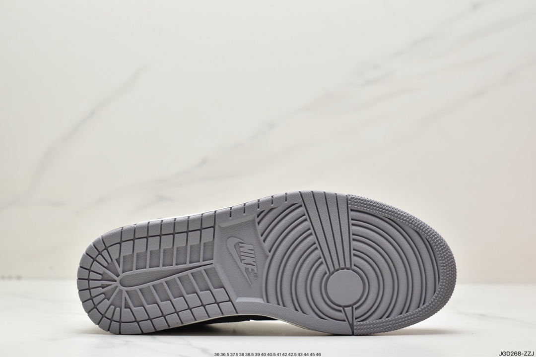 180 乔丹Air Jordan 1 Low Craft “Black Inside Out”灰黑DN1635-001