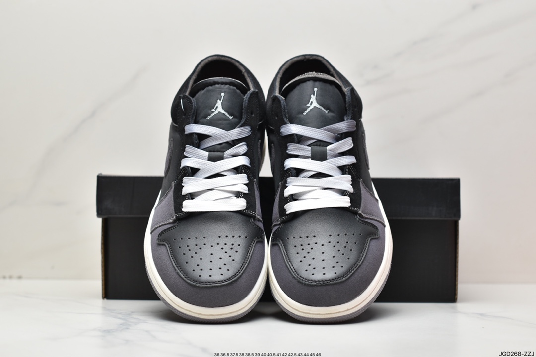 180 乔丹Air Jordan 1 Low Craft “Black Inside Out”灰黑DN1635-001