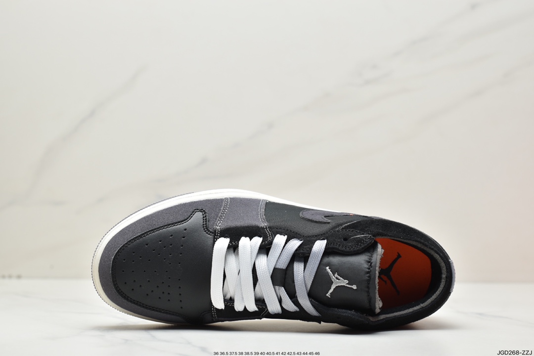 180 乔丹Air Jordan 1 Low Craft “Black Inside Out”灰黑DN1635-001