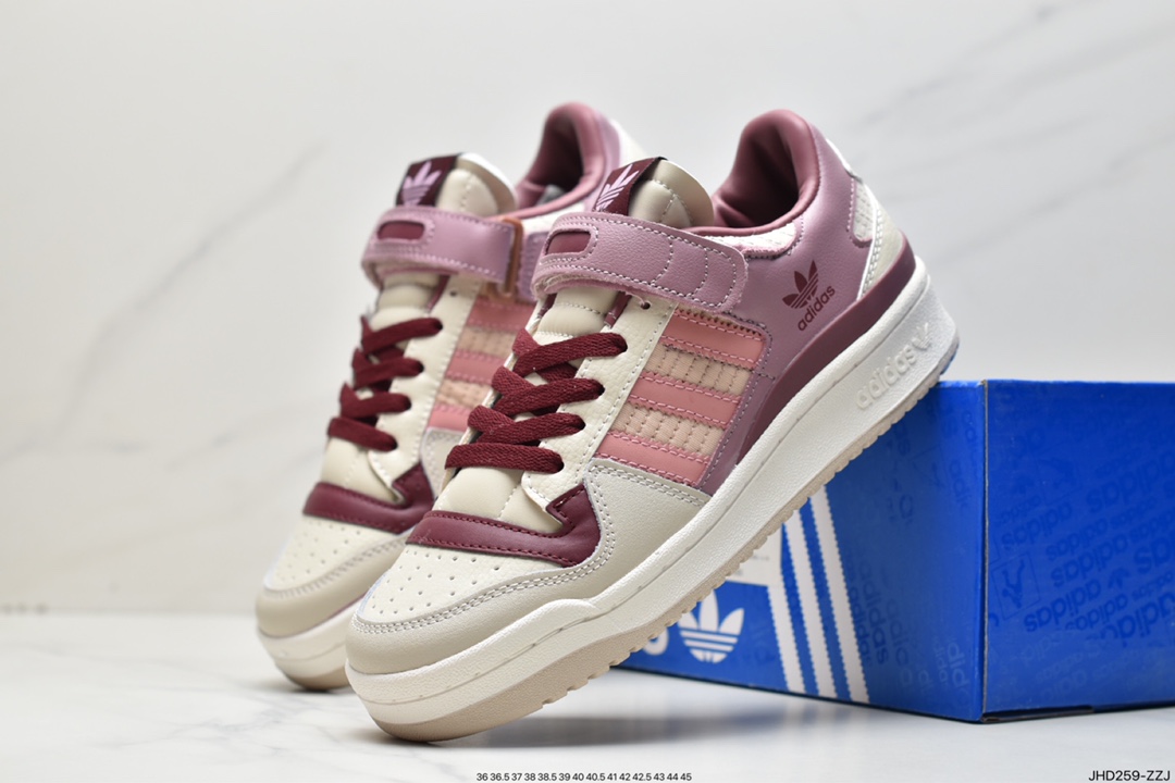 Adidas Originals Forum 84 Low Rome series Velcro low-top retro lace-up all-match casual sports shoes HQ6941