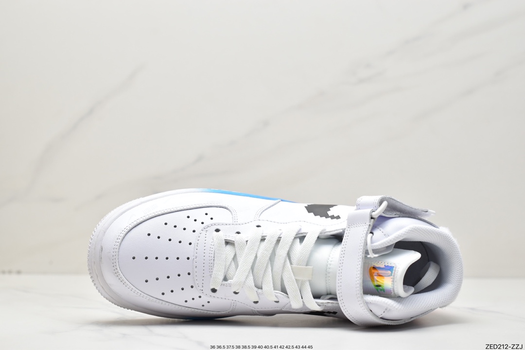 260 耐克Nk Air Force 1'07 Low 米兰黄”金州勇士城市限定空军高帮休闲板鞋DC3280-101