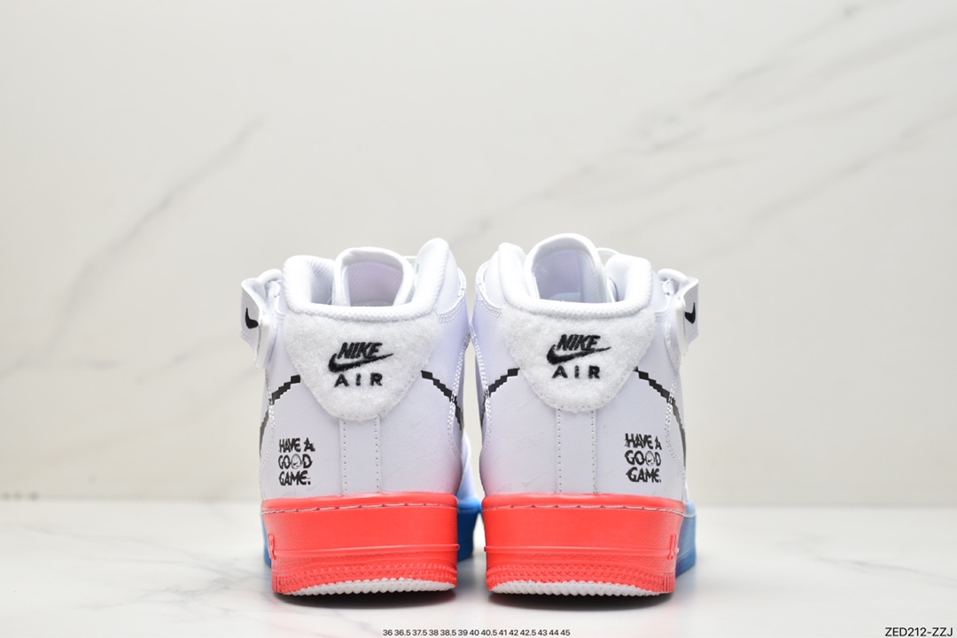 260 耐克Nk Air Force 1'07 Low 米兰黄”金州勇士城市限定空军高帮休闲板鞋DC3280-101