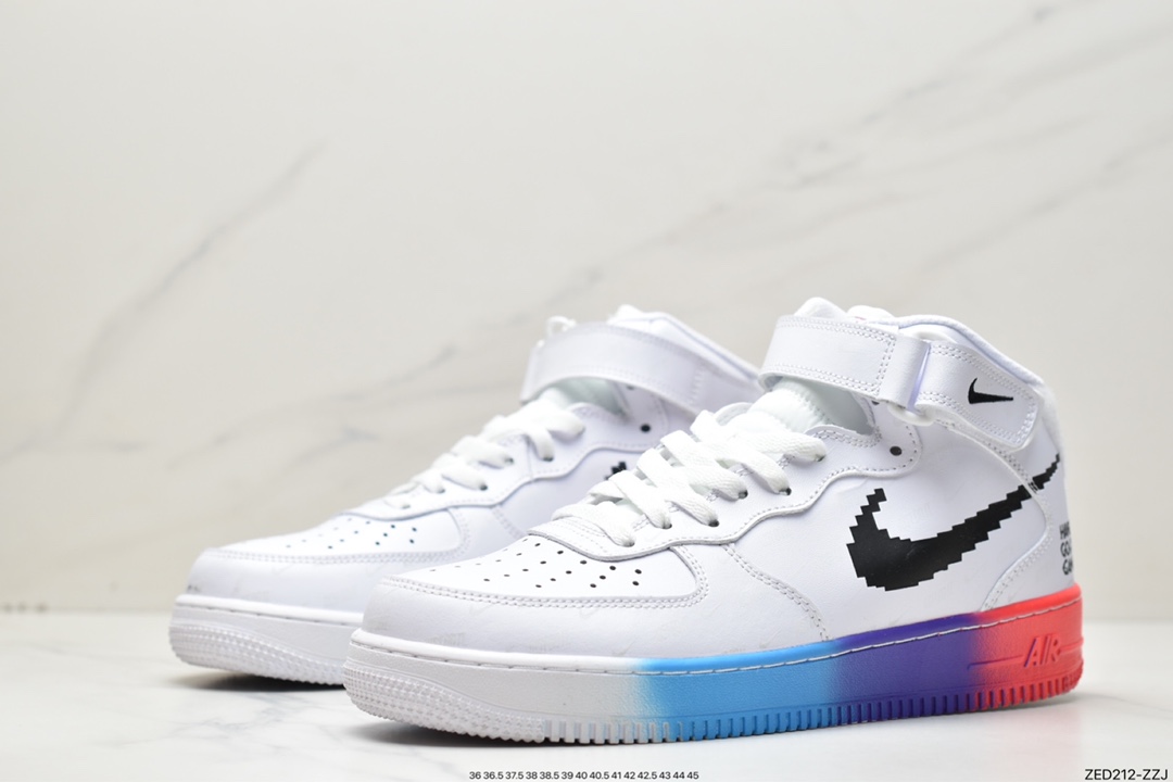 260 耐克Nk Air Force 1'07 Low 米兰黄”金州勇士城市限定空军高帮休闲板鞋DC3280-101