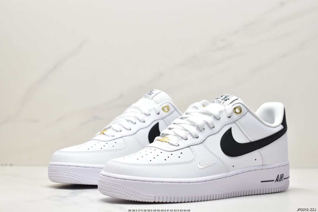 170 Nike Air Force 1 Low 07 40周年白黑DQ7658-100