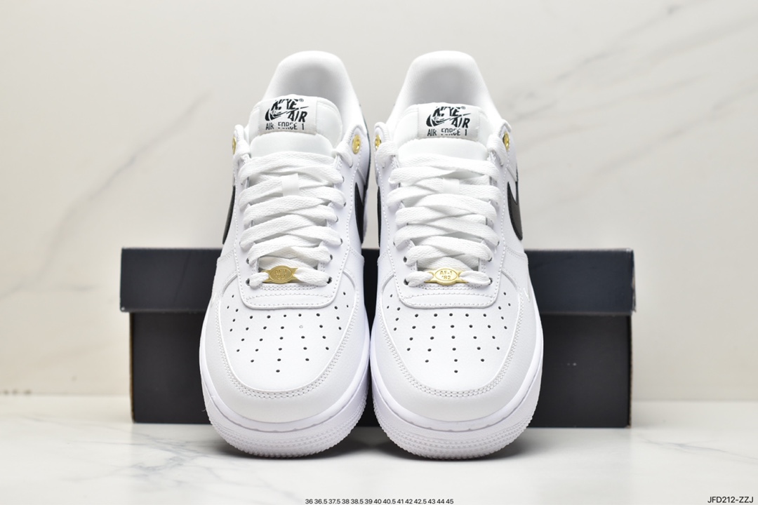 170 Nike Air Force 1 Low 07 40周年白黑DQ7658-100
