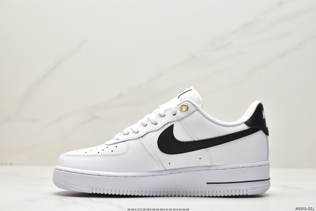 170 Nike Air Force 1 Low 07 40周年白黑DQ7658-100