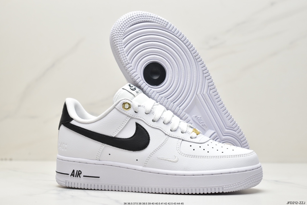 170 Nike Air Force 1 Low 07 40周年白黑DQ7658-100