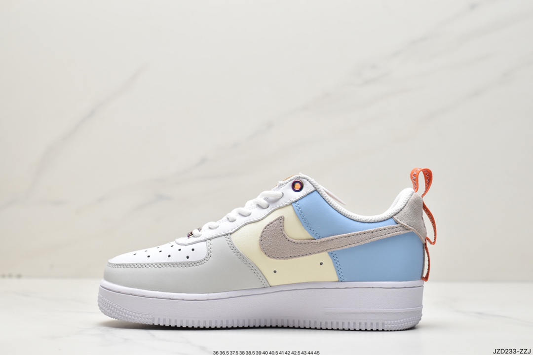 Official New Color, Nike Wmns Air Force 1'07 LX ”Sail” Air Force One DX6042-111