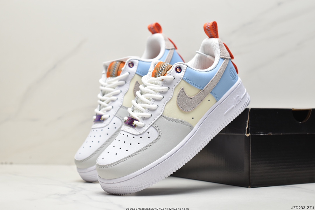 Official New Color, Nike Wmns Air Force 1'07 LX ”Sail” Air Force One DX6042-111