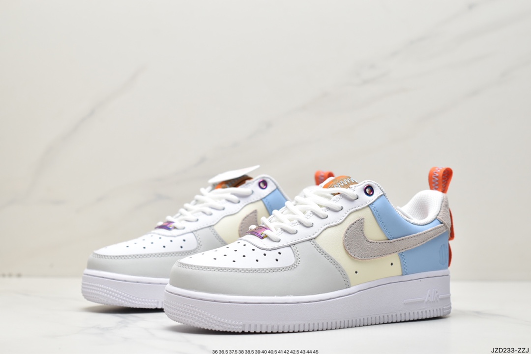 Official New Color, Nike Wmns Air Force 1'07 LX ”Sail” Air Force One DX6042-111