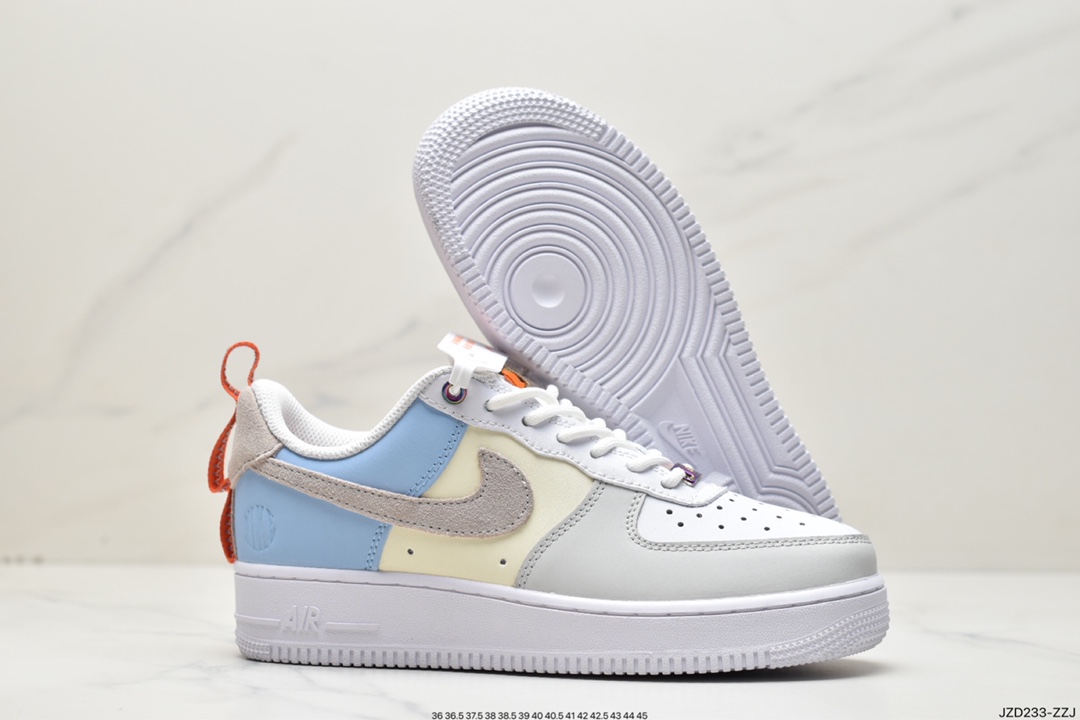 Official New Color, Nike Wmns Air Force 1'07 LX ”Sail” Air Force One DX6042-111