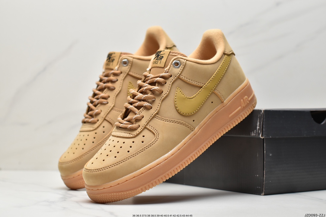 140 耐克Nike Air Force 1 Low '07 WB“Wheat”空军一号低帮板鞋AA4061-200