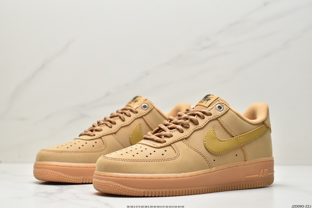 140 耐克Nike Air Force 1 Low '07 WB“Wheat”空军一号低帮板鞋AA4061-200