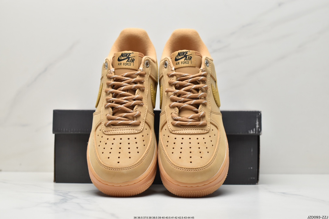 140 耐克Nike Air Force 1 Low '07 WB“Wheat”空军一号低帮板鞋AA4061-200
