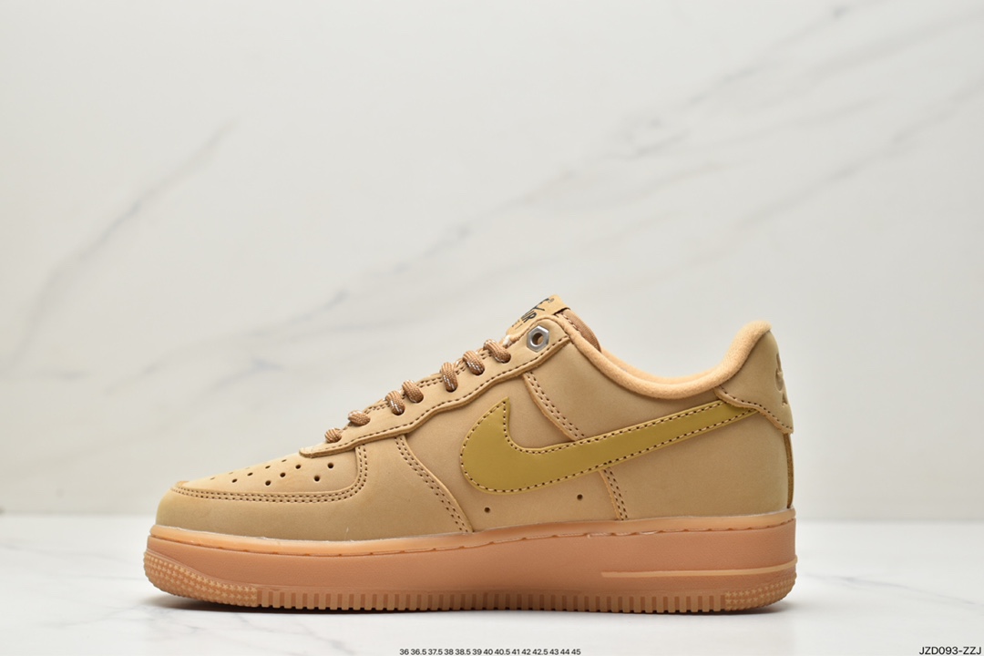 140 耐克Nike Air Force 1 Low '07 WB“Wheat”空军一号低帮板鞋AA4061-200