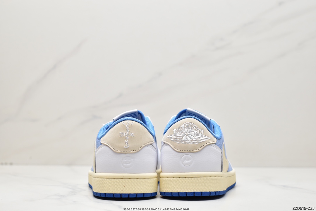 250 Travis Scott x Air Jordan 1 Low OG TS ” Black/Phantom ” 倒钩 AJ1乔1 低帮文化篮球鞋 DM7866-001