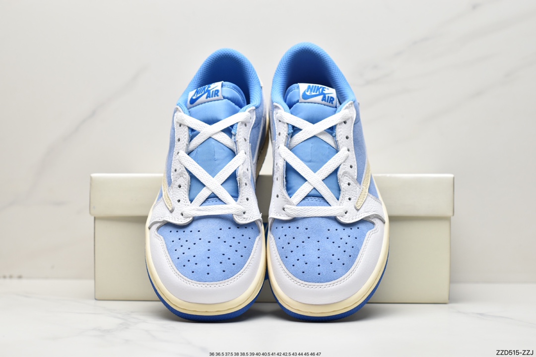 250 Travis Scott x Air Jordan 1 Low OG TS ” Black/Phantom ” 倒钩 AJ1乔1 低帮文化篮球鞋 DM7866-001