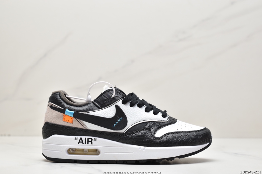 230 Nike Air Max 1 Premium”Military Blue”初代复古气垫百搭休闲运动慢跑鞋AA7293-001