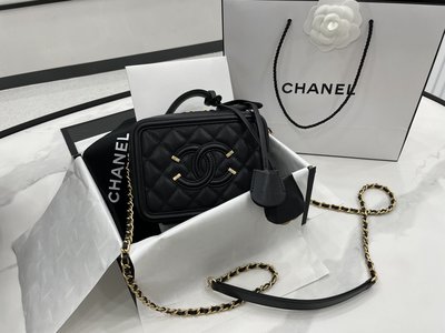 Chanel Camera Bags Cosmetic Bags Cowhide
