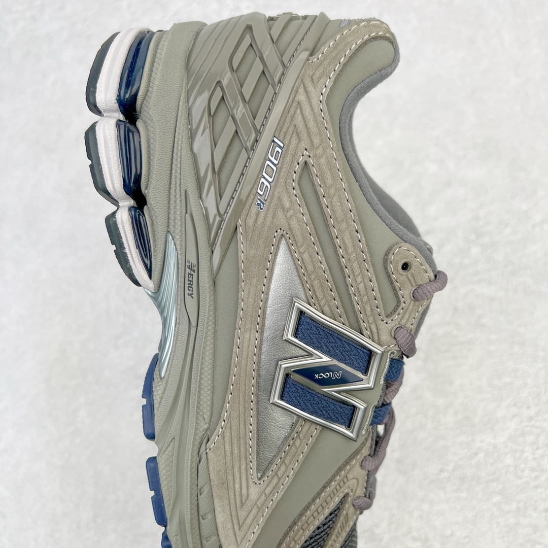 图片[6]-💰240 ＃M纯原 新百伦NB New Balance M1906RB 经典灰 全套原楦原纸板原厂数据开发 进口三明治网面 原装进口皮料正确绒感卡色 正确中底拉帮中底网布细节 原厂标裁 带紫光防伪 定制后跟透明水晶模块 冲裁组合 大底贴合程度胶水上色把控完美 整洁度挑战全网艺术家 多道序QC把关品质完善 匠心打造 耗时两个月开发完成 工艺极其复杂难度可想而知 新开独立私模大底 全网唯一正确六层组合大底 高端零售专供产物 Size：36 37 37.5 38 38.5 39 40 40.5 41 42 42.5 43 44 45.5 46.5 47 编码：by3936010-运动鞋