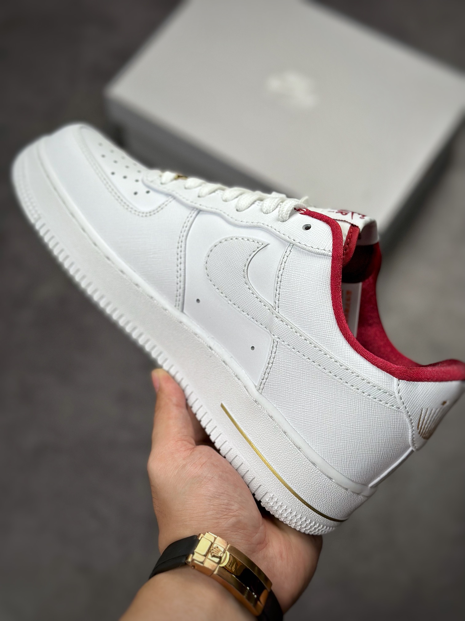 Nike Air Force 1 Low 07 White Wine Red Gold Coin DV7584-100-Top High Quatity Cheap Sneakers Fashion Clothing Clothes Bags handbags Shoes of all Brand wholesale With The best Quality And Beautiful Price from China Factory Chinese suppliers wholesaler seller Nike Air Force 1 Low 07 White Wine Red Gold Coin DV7584-100