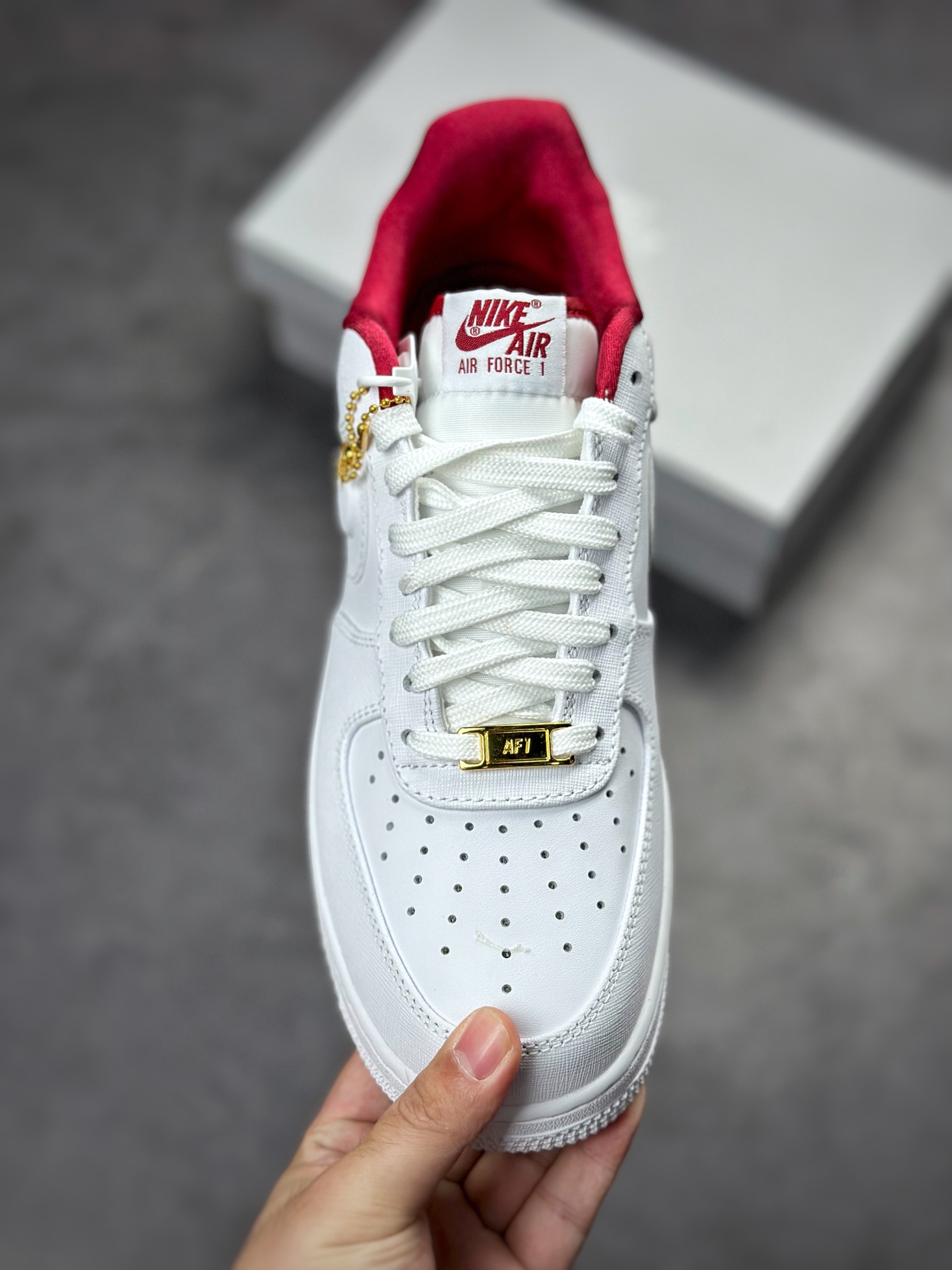Nike Air Force 1 Low 07 White Wine Red Gold Coin DV7584-100-Top High Quatity Cheap Sneakers Fashion Clothing Clothes Bags handbags Shoes of all Brand wholesale With The best Quality And Beautiful Price from China Factory Chinese suppliers wholesaler seller Nike Air Force 1 Low 07 White Wine Red Gold Coin DV7584-100