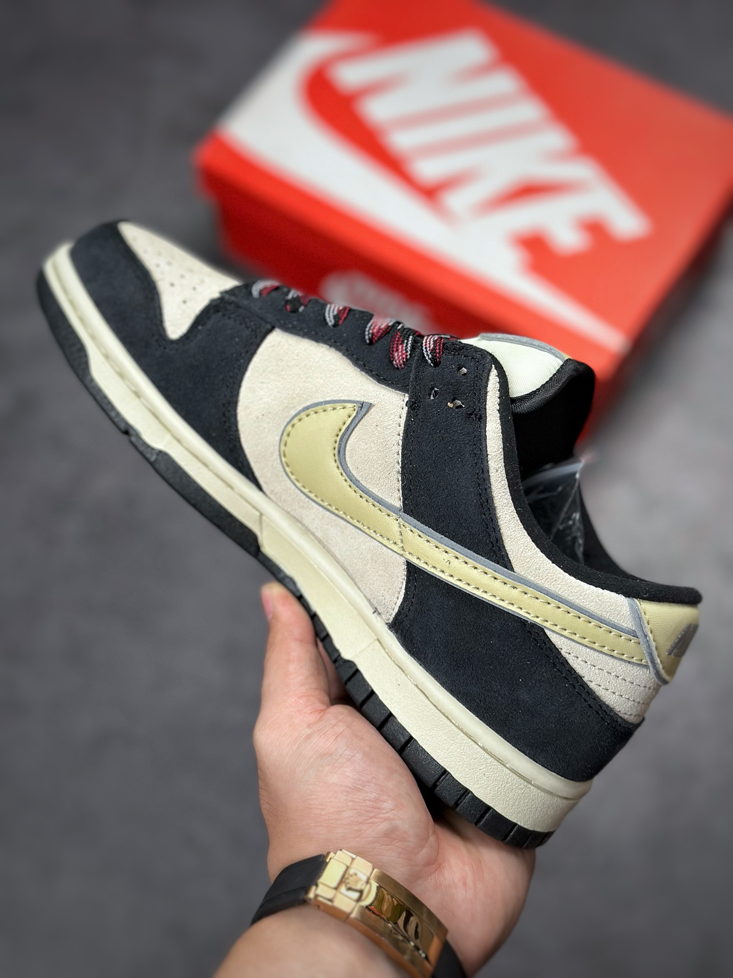 Nike SB Dunk Low suede gray black cost-effective ceiling DV3054-001