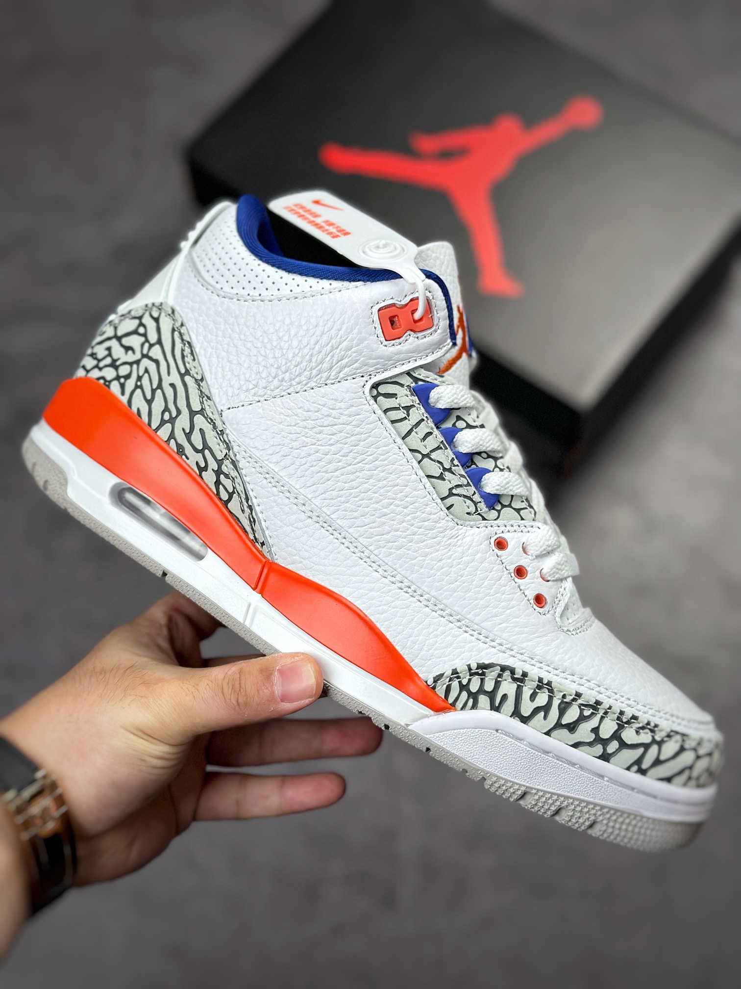 Air Jordan 3 Retro “Knicks” Knicks 136064-148-Top High Quatity Cheap Sneakers Fashion Clothing Clothes Bags handbags Shoes of all Brand wholesale With The best Quality And Beautiful Price from China Factory Chinese suppliers wholesaler seller Air Jordan 3 Retro “Knicks” Knicks 136064-148