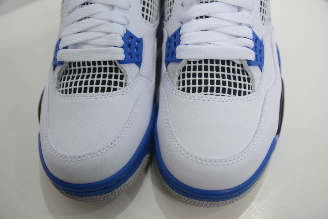 PB pure original foreign trade special edition Air Jordan 4 ”Motorsports” racing blue 308497-117