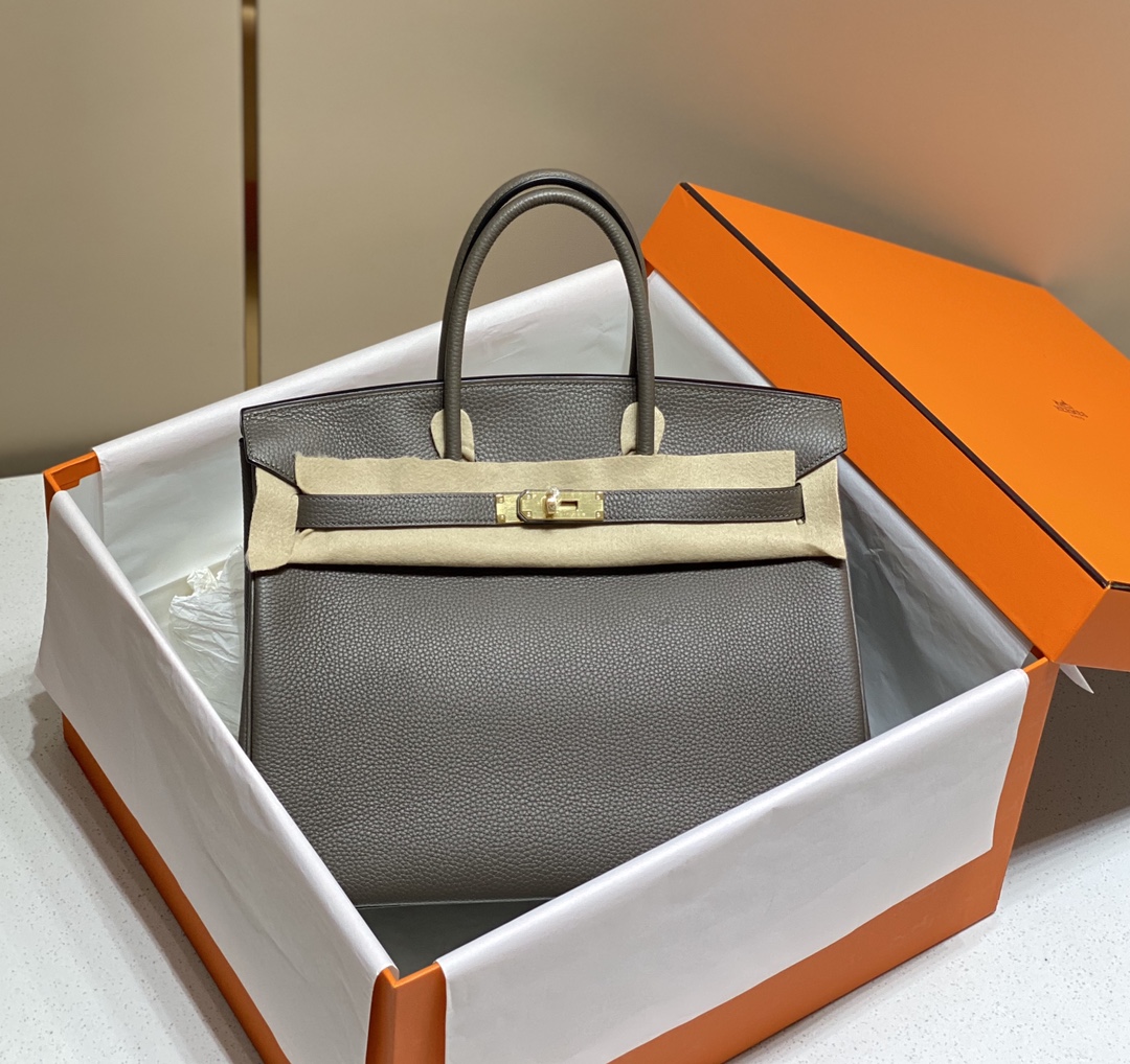 Hermes Birkin Bags Handbags Grey Platinum Tin Gray Fashion