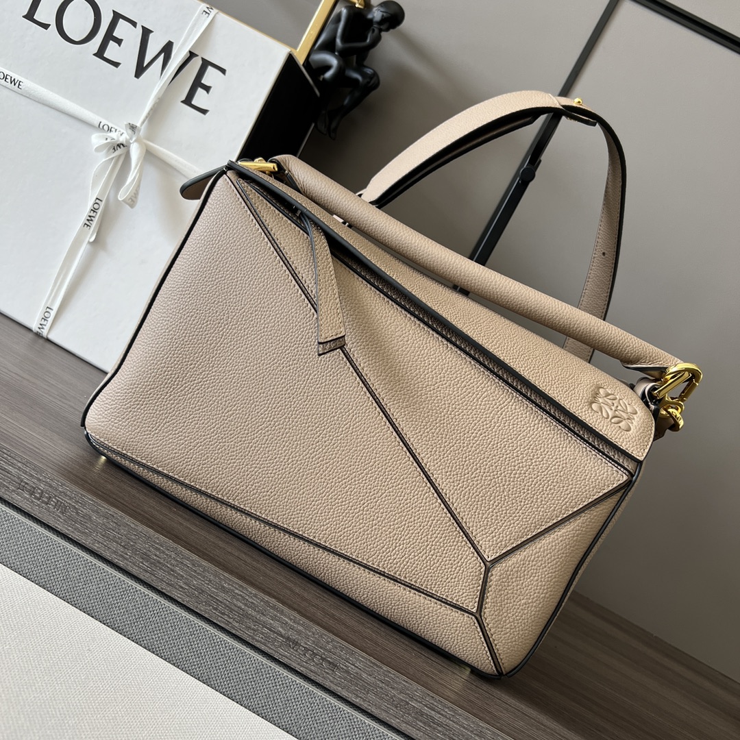 Loewe Puzzle Bags Handbags Canvas Cotton Cowhide