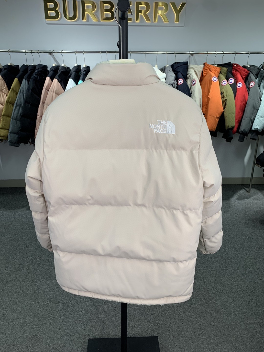 北面 THE NORTH FACE 双面穿运动休闲加厚保暖羊羔绒棉服