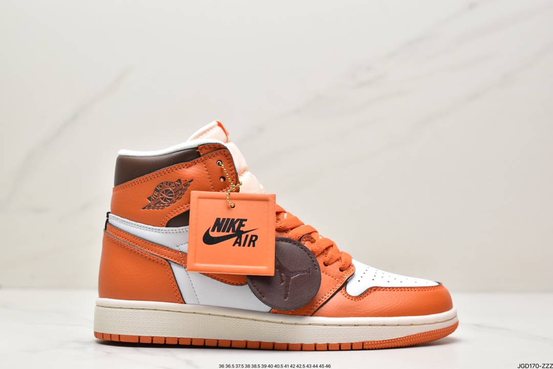 180 耐克Nike Air Jordan 1 Retro High OG”Starfish”AJ1代经典篮球鞋DO9369-101