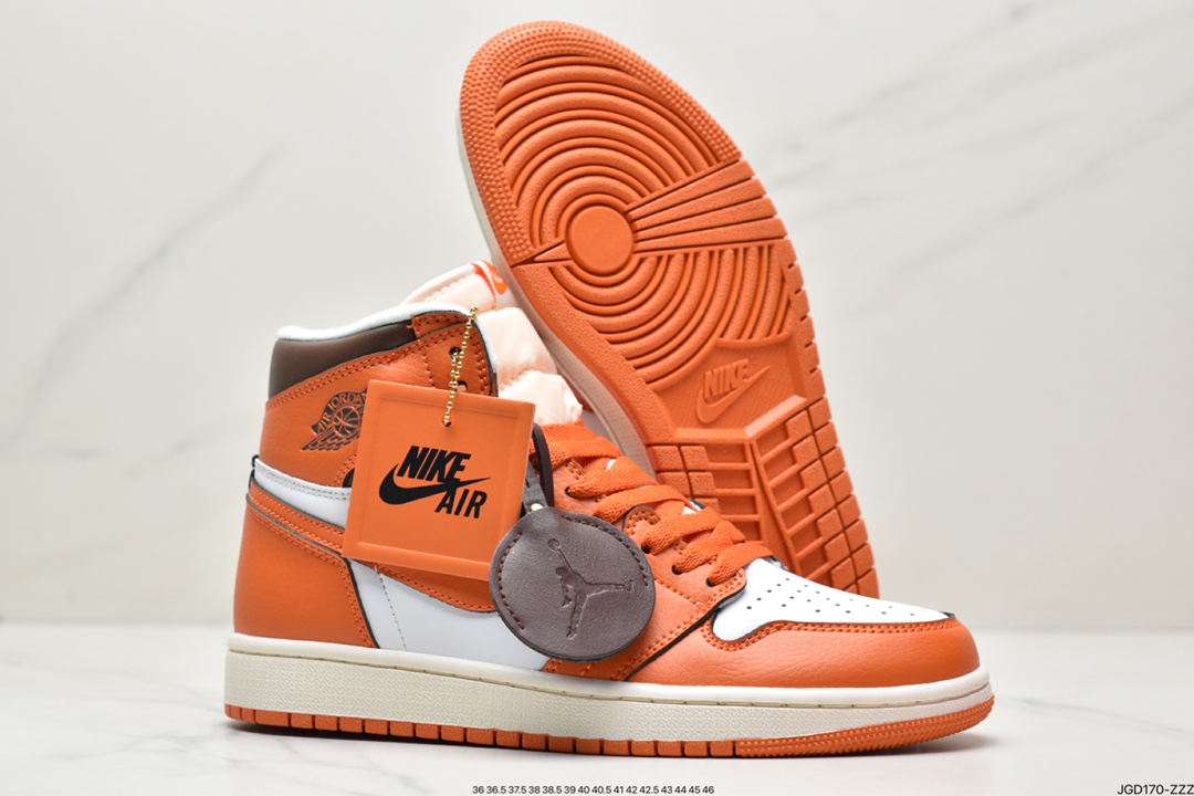 180 耐克Nike Air Jordan 1 Retro High OG”Starfish”AJ1代经典篮球鞋DO9369-101