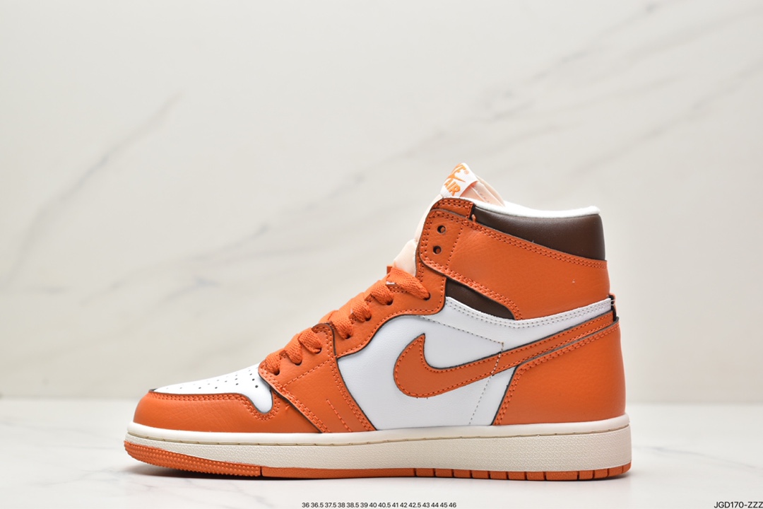 180 耐克Nike Air Jordan 1 Retro High OG”Starfish”AJ1代经典篮球鞋DO9369-101