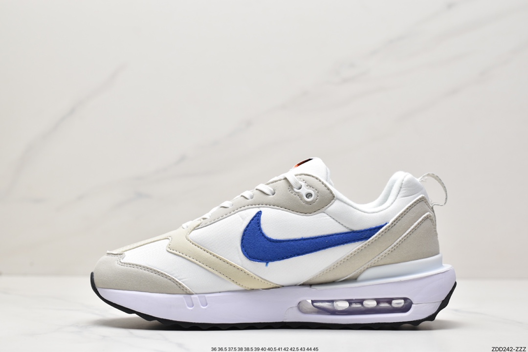210 耐克Nike Air Max DawnGreyWhite黎明系列低帮气垫百搭休闲运动慢跑鞋 DH5131-100 DJ3624-002 DQ4976-161