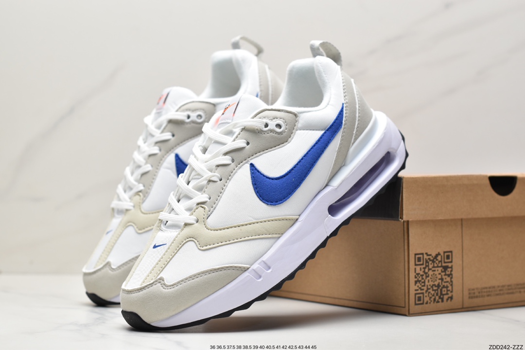 210 耐克Nike Air Max DawnGreyWhite黎明系列低帮气垫百搭休闲运动慢跑鞋 DH5131-100 DJ3624-002 DQ4976-161